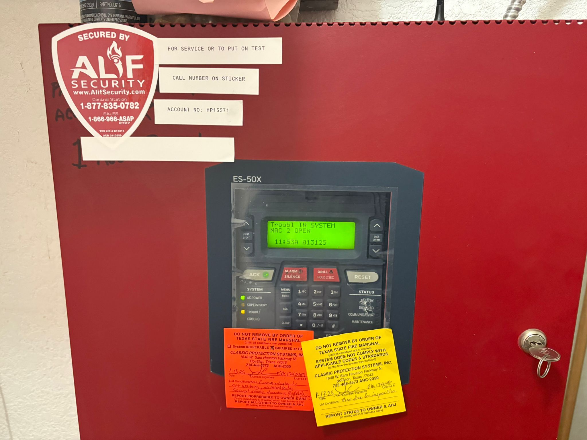 Fire Alarm Panel