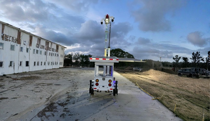 Mobile Surveillance Trailer