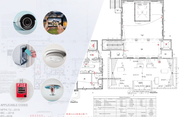 Plans and Permitting Services for Security and Safety Systems